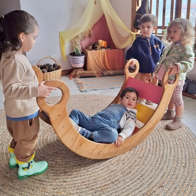 Taller de arte Waldorf con acuarelas